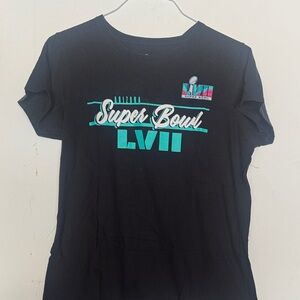 Official Super Bowl LVII black t shirt